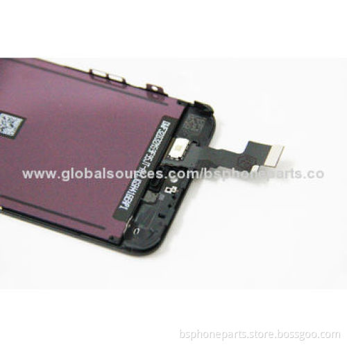 LCD for iPhone 5C, black, original, with good service, 100% tested
